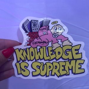 Authentic supreme sticker- $10